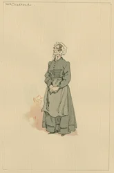 Mrs. Chadband, ca. 1920er Jahre